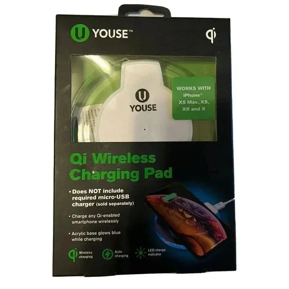 U Youse Wireless Charging Pad (iPhone XS‎ Max, XS, XR And X)